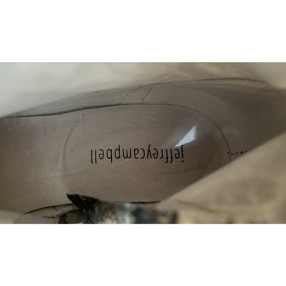 Jeffrey Campbell Cenga Victorian Velvet Ankle Side Zip Boots 7 Anthropologie HTF - Picture 5 of 7